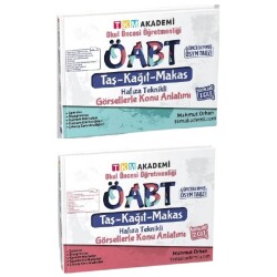 2022 ÖABT Okul Öncesi Görsellerle Konu Anlatım 1-2 Cilt Set - TKM Akademi