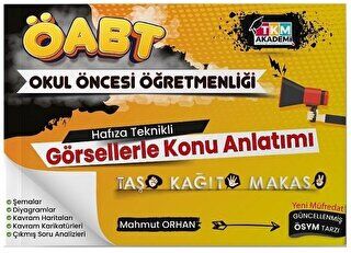 TKM Akademi 2022 ÖABT Okul Öncesi Görsellerle Konu Anlatımı - 1