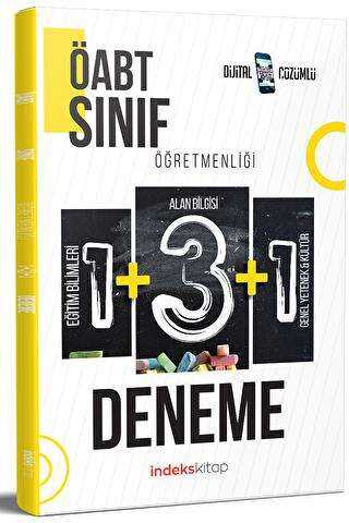 İndeks Akademi Yayıncılık ÖABT Sınıf Öğretmenliği 5 Deneme Dijital Çözümlü - İndeks Akademi Yayıncılık