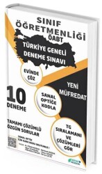 Defne Akademi Yayıncılık 2022 ÖABT Sınıf Öğretmenliği Türkiye Geneli 10 Deneme Defne Akademi Yayınları - Defne Akademi Yayıncılık