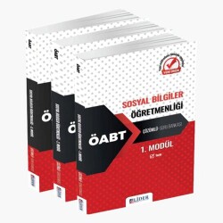 2022 ÖABT Sosyal Bilgiler Öğretmenliği Soru Bankası Çözümlü Modüler Set - Lider Yayınları
