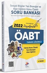 Dizgi Kitap 2022 ÖABT Sosyal Bilgiler Yan Branşlar ve Alan Eğitimi Sosyalpedia Konu Özetli Soru Bankası - Dizgi Kitap