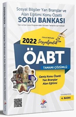 Dizgi Kitap 2022 ÖABT Sosyal Bilgiler Yan Branşlar ve Alan Eğitimi Sosyalpedia Konu Özetli Soru Bankası - 1