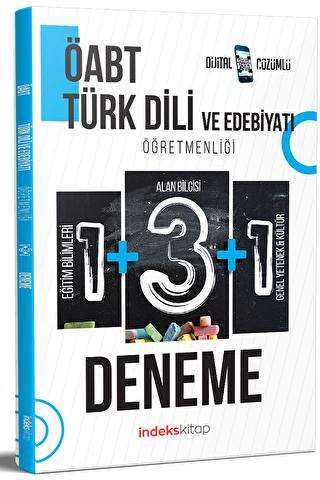 İndeks Akademi Yayıncılık ÖABT Türk Dili ve Edebiyatı 5 Deneme Dijital Çözümlü