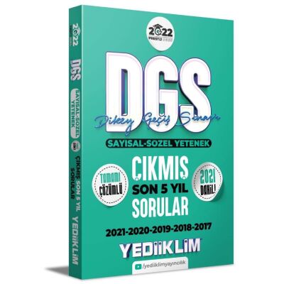 Prestij Serisi DGS Tamamı Çözümlü Son 5 Yıl Çıkmış Sorular - 1