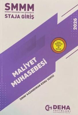 SMMM Konu 3 Maliyet Muhasebesi 2026 - 1