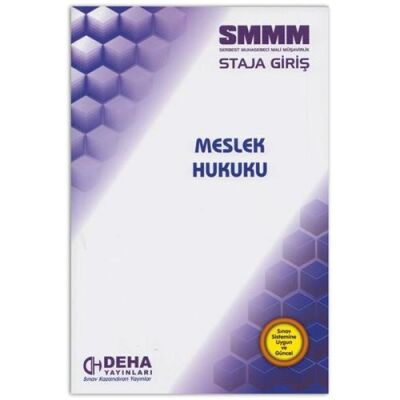 SMMM Konu 8 Meslek Hukuku 2022 - 1