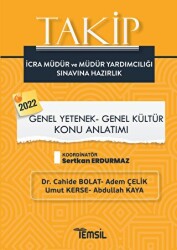 2022 Takip İcra Müdür ve Müdür Yardımcılığı Sınavına Hazırlık - Genel Yetenek Genel Kültür Konu Anla - Temsil Kitap