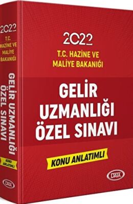 T.C Hazine ve Maliye Bakanlığı Gelir Uzmanlığı Özel Sınavı Konu Anlatımlı - 1