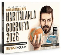2026 Tüm Adaylar İçin Haritalarla Coğrafya Konu Anlatımı - Benim Hocam Yayınları