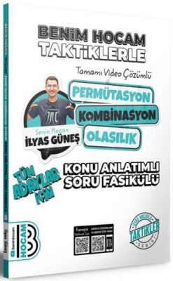 Tüm Adaylar İçin Taktiklerle Permütasyon Kombinasyon Olasılık Konu Anlatımlı Soru Fasikülü - 1