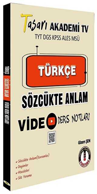 2022 Türkçe Cümlede Analitik Video Ders Notları 3 Tasarı Yayınları