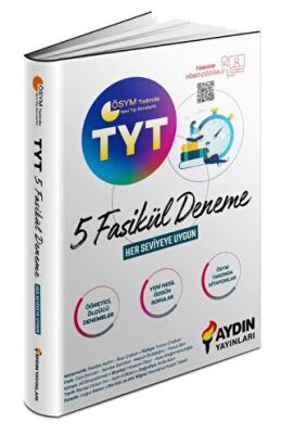 Aydın Yayınları TYT 5 Fasikül Deneme - 1
