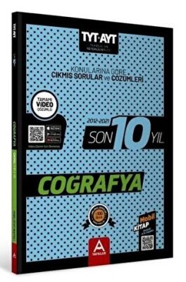 2022 TYT AYT Coğrafya Son 10 Yıl Konularına Göre Çıkmış Sorular ve Çözümleri - 1