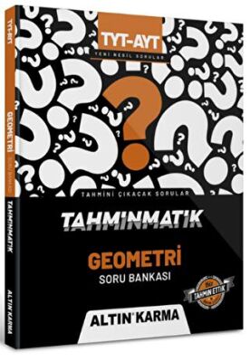 Altınkarma Tahminmatik TYT - AYT Geometri Soru Bankası - 1