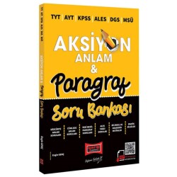 Yargı Yayınları 2022 TYT AYT KPSS ALES DGS MSÜ Aksiyon Anlam & Paragraf Soru Bankası - Yargı Yayınevi
