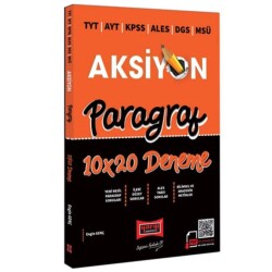 Yargı Yayınları 2022 TYT AYT KPSS ALES DGS MSÜ Aksiyon Paragraf 10x20 Deneme - Yargı Yayınevi