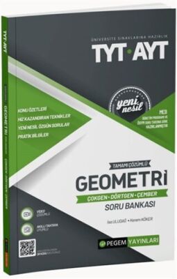 TYT-AYT Tamamı Çözümlü Geometri Çokgen-Dörtgen-Çember Soru Bankası - 1