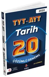 TYT - AYT Tarih 20 Çözümlü Deneme - Dizgi Kitap