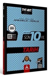 2022 TYT AYT Tarih Son 10 Yıl Konularına Göre Çıkmış Sorular ve Çözümleri - A Yayınları