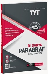 Üniversite Sınavlarına Hazırlık TYT Bi’ Dünya Paragraf Soru Bankası - Pegem Akademi Yayıncılık