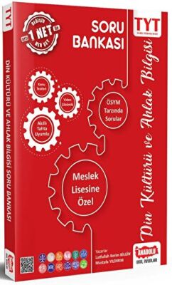Anadolu Okul Yayınları 2022 TYT Din Kültürü ve Ahlak Bilgisi Meslek Lisesine Özel Soru Bankası - 1