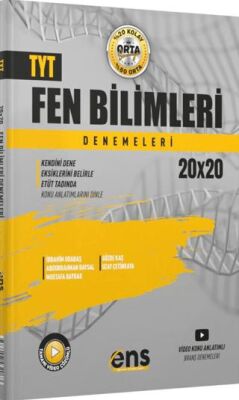 TYT Fen Bilimleri 20x20 Denemeleri - 1