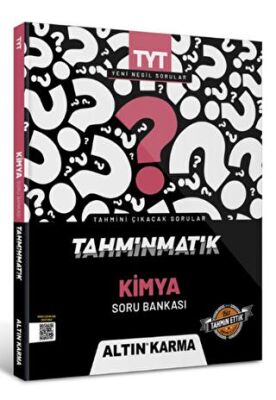 Altınkarma Tahminmatik TYT  Kimya Soru Bankası - 1