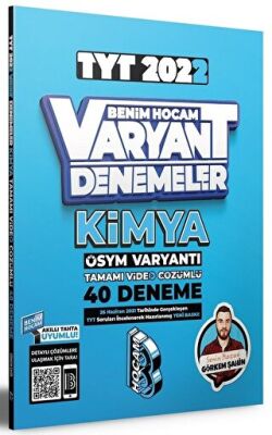 TYT Kimya Tamamı Video Çözümlü 40 Deneme Sınavı - 1