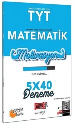 Yargı Yayınevi Motivasyon TYT Matematik 5x40 Deneme - 2