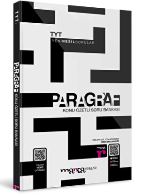 2023 TYT Paragraf Konu Özetli Yeni Nesil Soru Bankası Tamamı Video Çözümlü - 1