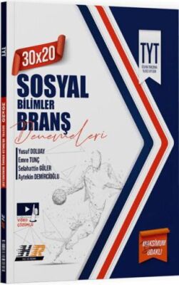 TYT Sosyal Bilimler 30 x 20 Denemeleri - 1