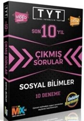 2022 TYT Sosyal Bilimler Son 10 Yıl Çıkmış Sorular 10 Deneme - Ünlüler Karması