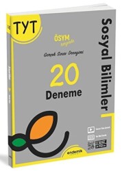 TYT Sosyal Bilimleri 20`Li Deneme Sınavı - Endemik Yayınları