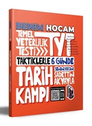 TYT Taktiklerle 6 Günde Tarih Kampı - Benim Hocam Yayınları
