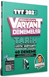 TYT Tarih Tamamı Video Çözümlü 40 Deneme Sınavı - Benim Hocam Yayınları