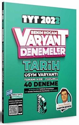 TYT Tarih Tamamı Video Çözümlü 40 Deneme Sınavı - 1