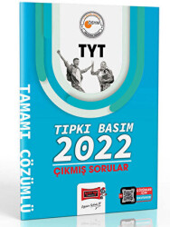 Yargı Yayınevi 2022 TYT Tıpkı Basım Tamamı Çözümlü Çıkmış Sorular - Yargı Yayınevi