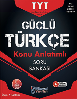 TYT Güçlü Türkçe Konu Anlatımlı Soru Bankası - 1