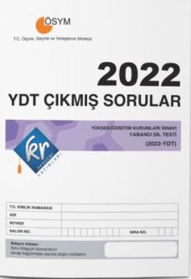 YDT Çıkmış Sorular Tıpkı Basım Kitapçığı - 1