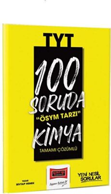 Yargı Yayınevi 2023 100 Soruda ÖSYM Tarzı TYT Kimya Tamamı Çözümlü Soru Bankası - 1