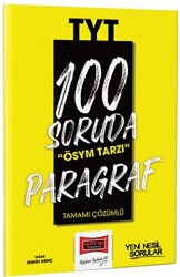 Yargı Yayınevi 2023 100 Soruda ÖSYM Tarzı TYT Paragraf Tamamı Çözümlü Soru Bankası - Yargı Yayınevi