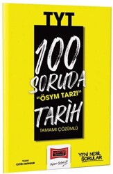 Yargı Yayınevi 2023 100 Soruda ÖSYM Tarzı TYT Tarih Tamamı Çözümlü Soru Bankası - Yargı Yayınevi