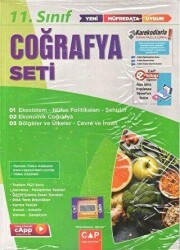 11. Sınıf Coğrafya Seti - Çap Yayınları