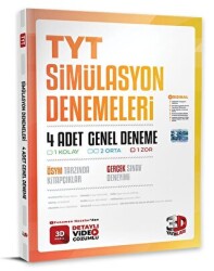 3D TYT 4`lü Simülasyon Genel Deneme - 3D Yayınları