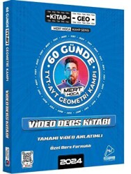 Mert Hoca Yayınları 60 Günde TYT-AYT Geometri Kampı Video Ders Kitabı - Mert Hoca Yayınları
