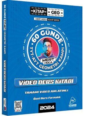 Mert Hoca Yayınları 60 Günde TYT-AYT Geometri Kampı Video Ders Kitabı - 1