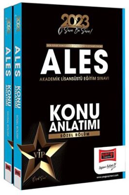 Yargı Yayınevi 2023 ALES Sayısal ve Sözel Konu Anlatımlı Set 2 Cilt Yargı Yayınları - 1