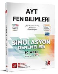 AYT 3D Simülasyon Fen Bilimleri Denemeleri - 3D Yayınları