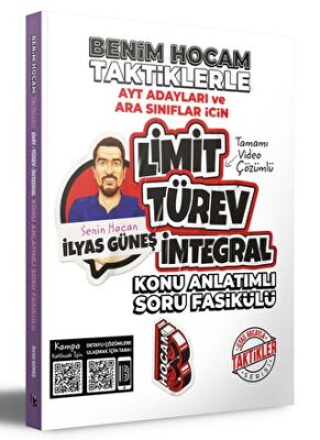 AYT Adayları ve Ara Sınıflar İçin Taktiklerle Limit Türev İntegral Konu Anlatımlı Soru Fasikülü - 1